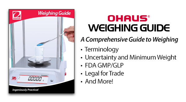 Understanding Weighing Terminology