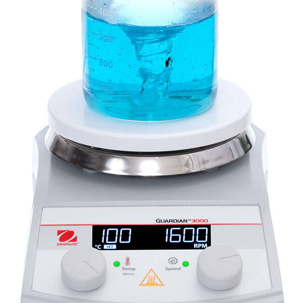 Guardian Digital Hotplate Magnetic Stirrer With 10 Inch White