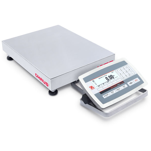 Ohaus DFD32M2500ES Drum Scale, 2,500 lbs x 0.5 lbs 30469911