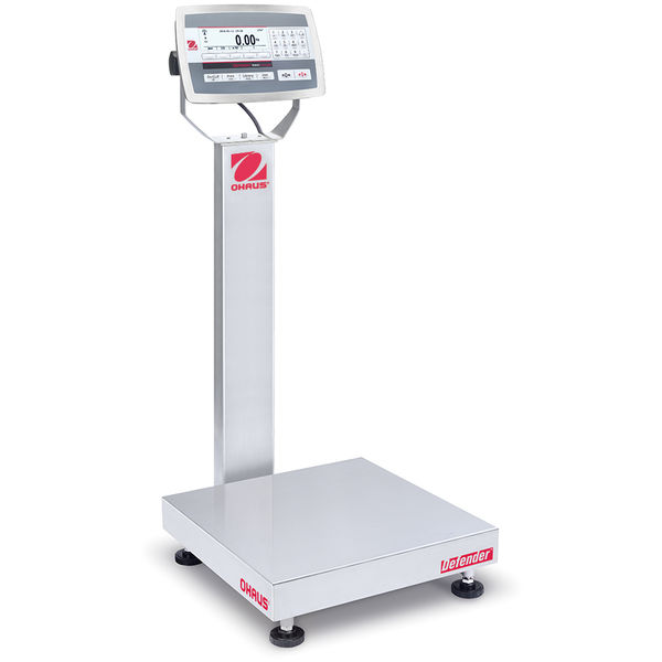 500 lb x 0.1 lb - 18 x 24 - Washdown Bench Scale - Legal For Trade