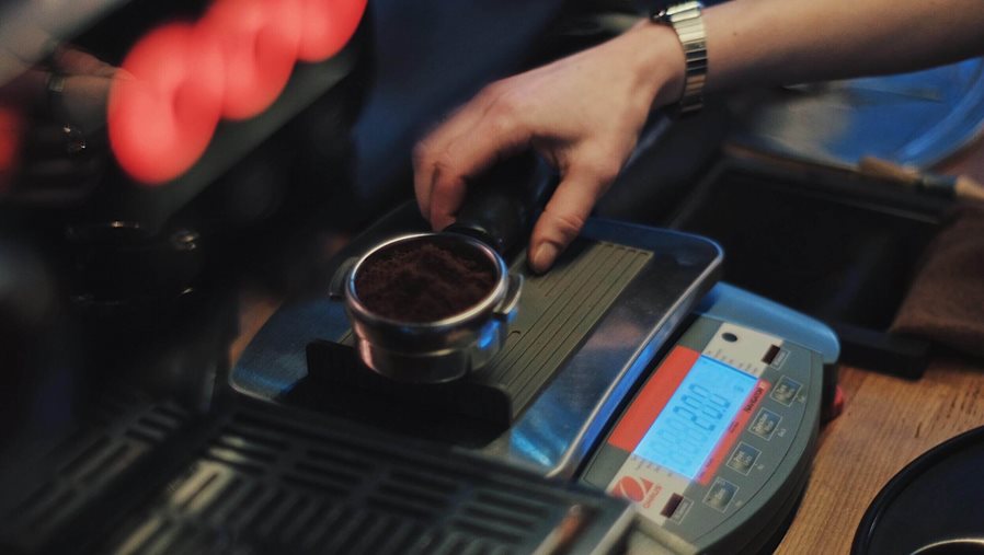 Weighing Coffee