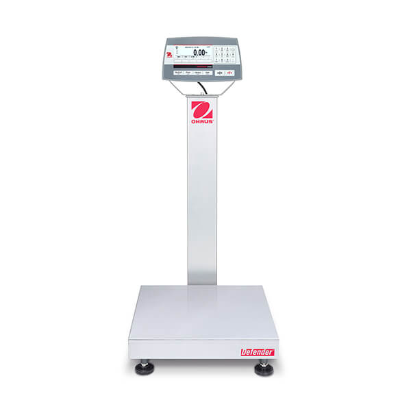 Ohaus D52P250RQV5 Defender 5000 Low Profile Bench Scale, 500 x 0.02 lb