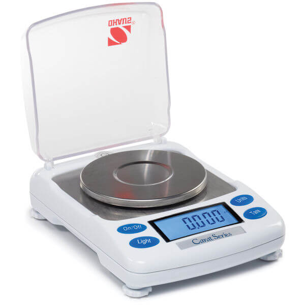 Precision scale for weighing jewelry. Ohaus PJX Carat. 40g/0,0001g